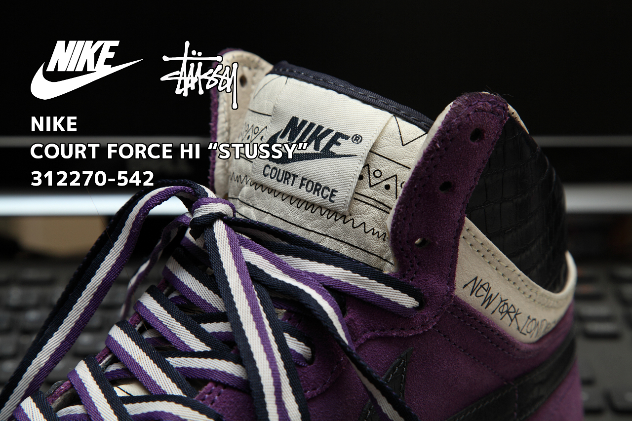 NIKE COURT FORCE HI “STUSSY” 312270-542 | 秋田市 美容室 | hair