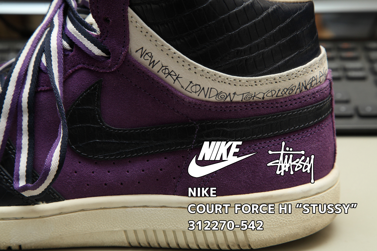NIKE COURT FORCE HI “STUSSY” 312270-542 | 秋田市 美容室 | hair