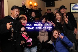 2014 12 21 hair make ragg Year End Party （平成26年12月21日ヘアメイクラグ忘年会）