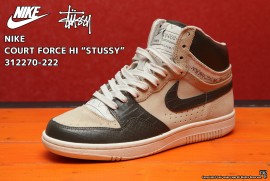 NIKE COURT FORCE HI (STUSSY) 312270-222