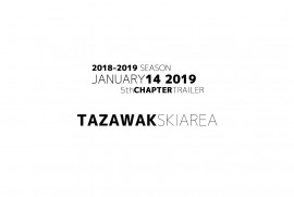 2019 1 14 TAZAWAKO SKI AREA TRAILER 秋田県 仙北市 たざわ湖スキー場