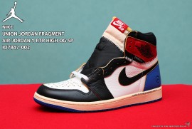 NIKE UNION JORDAN FRAGMENT AIR JORDAN 1 RTR HIGH OG SP IO7847-002 NIKE UNION JORDAN FRAGMENT AIR JORDAN 1 RTR HIGH OG SP IO7847-002